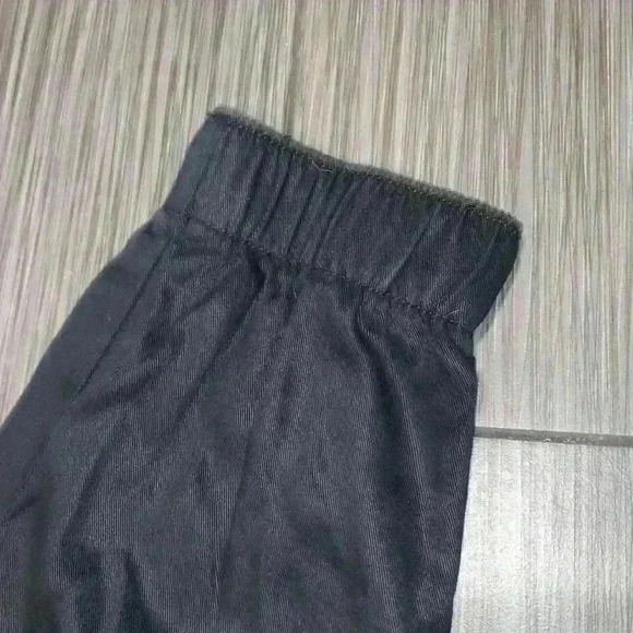 Nine West Black Elastic Waist Pockets Drawstring Pull On Jogger Pants Size M - Picture 10 of 13
